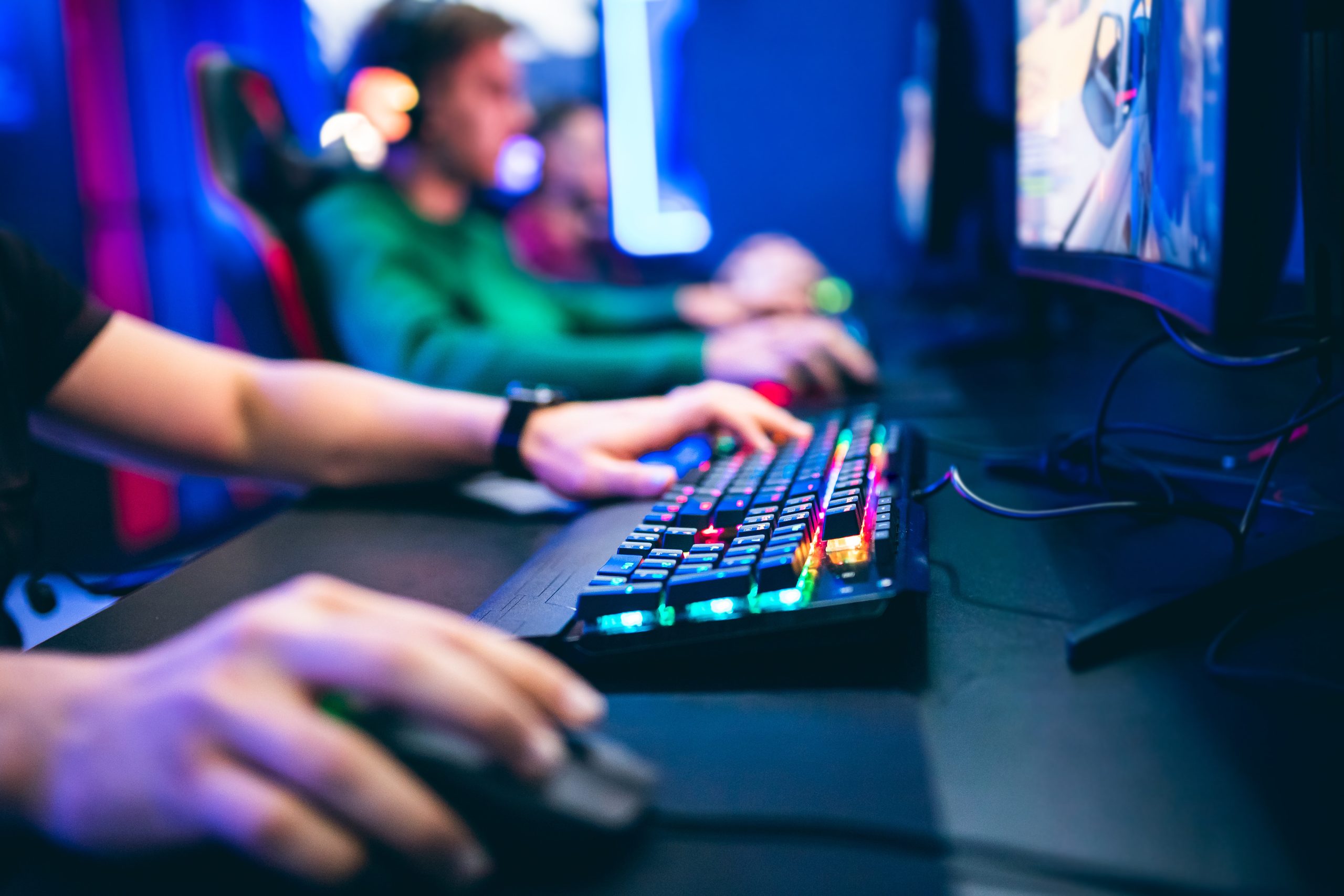 Gamers Enjoy Online Gaming