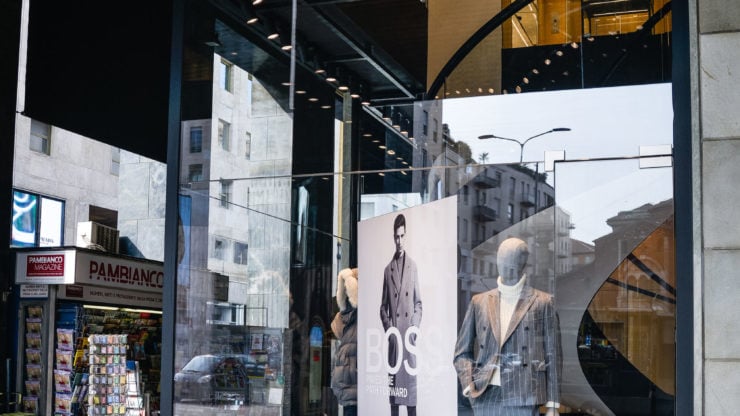 Hugo Boss store Milano