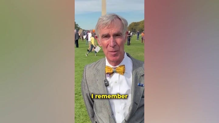 Schiff shares video with Bill Nye the Science Guy at DC